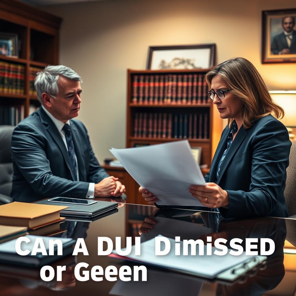 Can a DUI be dismissed in Greene County