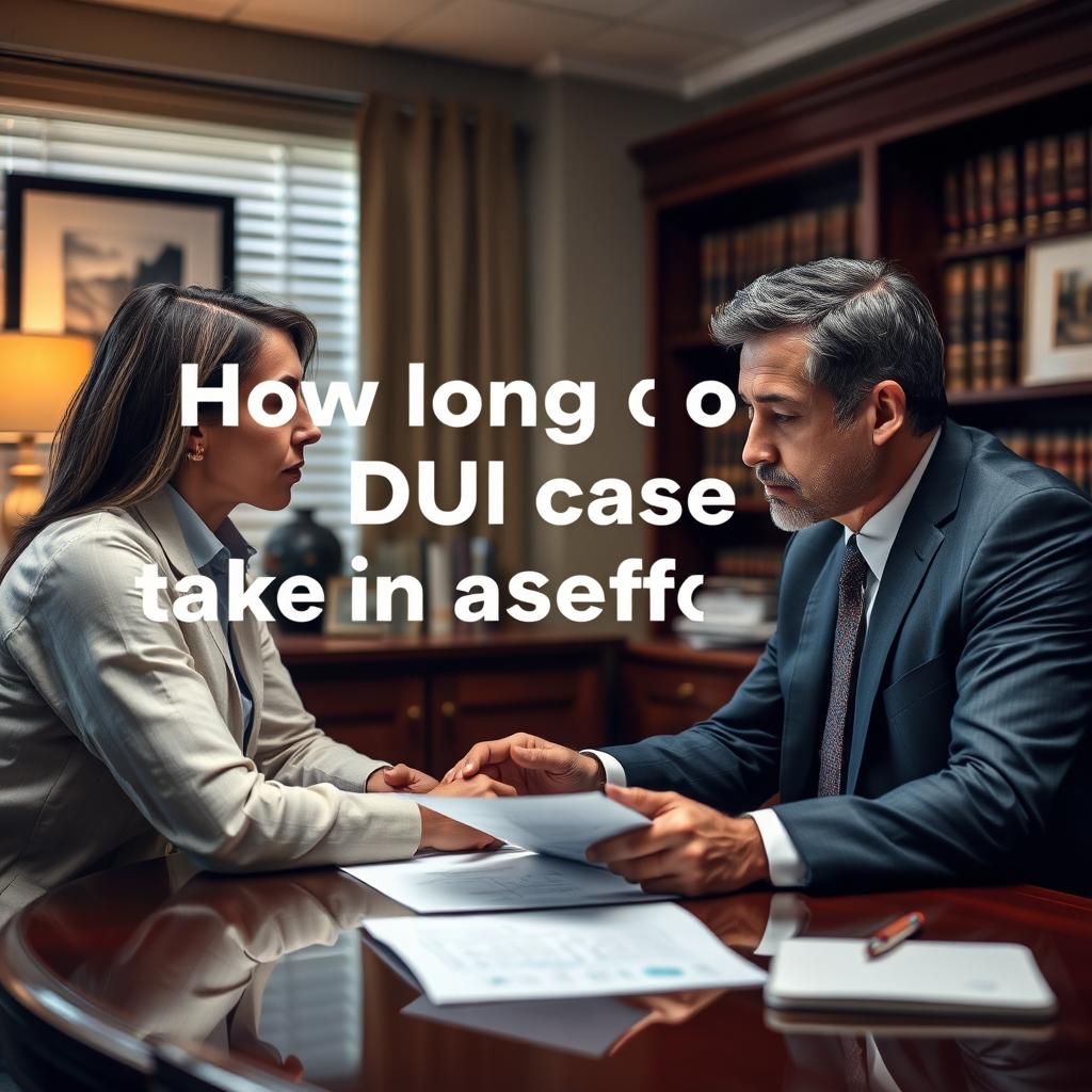 How long does a DUI case take in Suffolk
