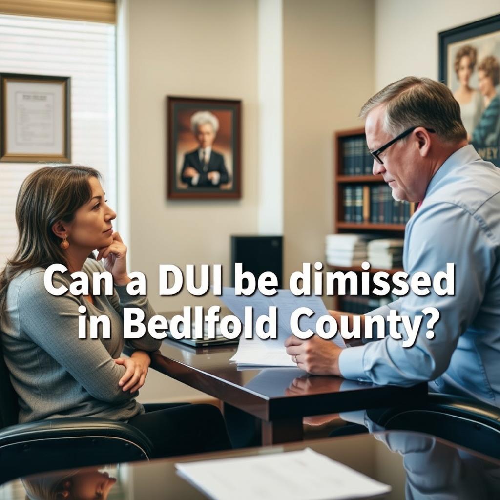 Can a DUI be dismissed in Bedford County