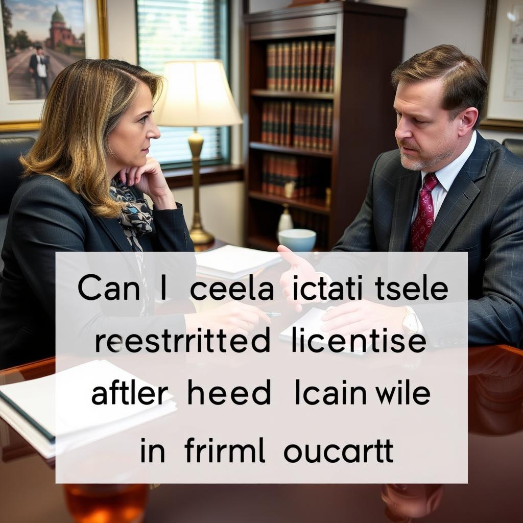 Can I get a restricted license after a DUI in Rappahannock County