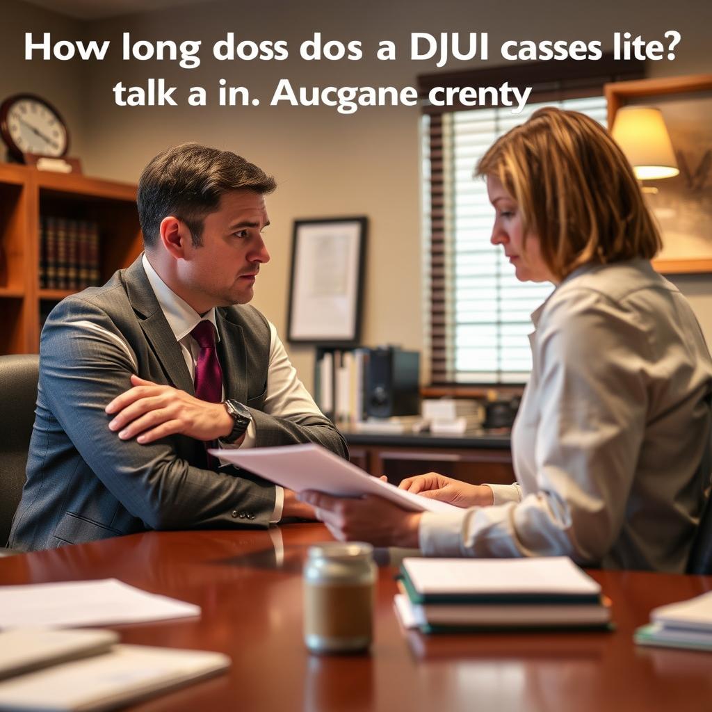 How long does a DUI case take in Augusta County