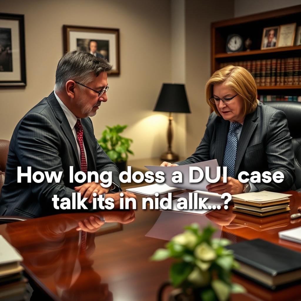 How long does a DUI case take in Virginia